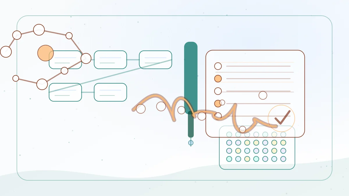 Bio AI agent workflow illustration