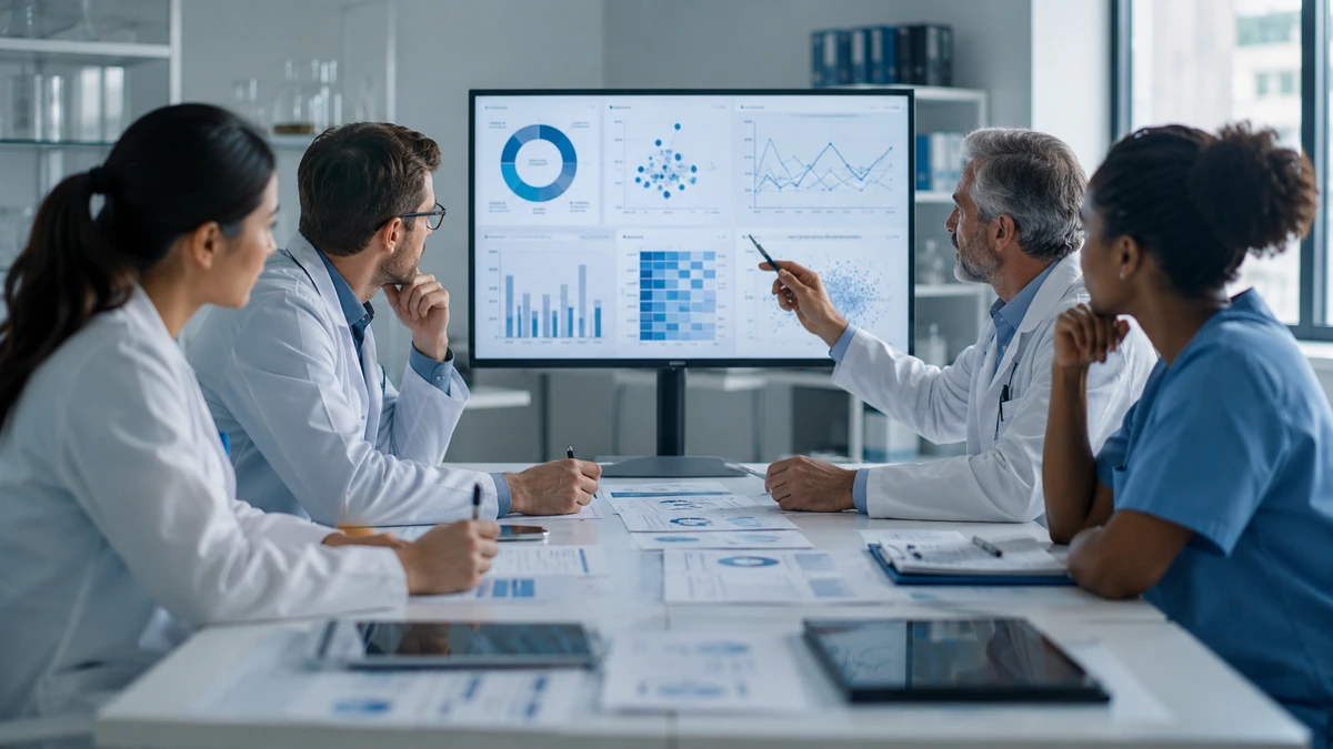 Biotech AI homepage illustration