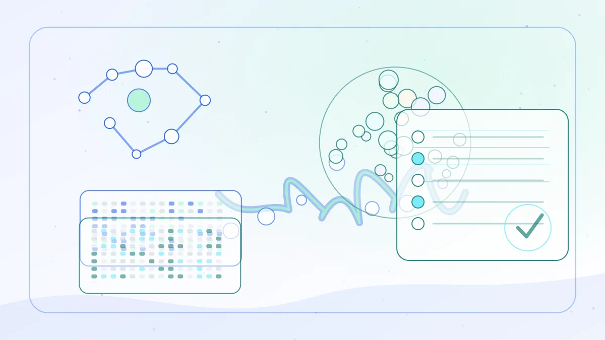 Biotech AI intelligence illustration