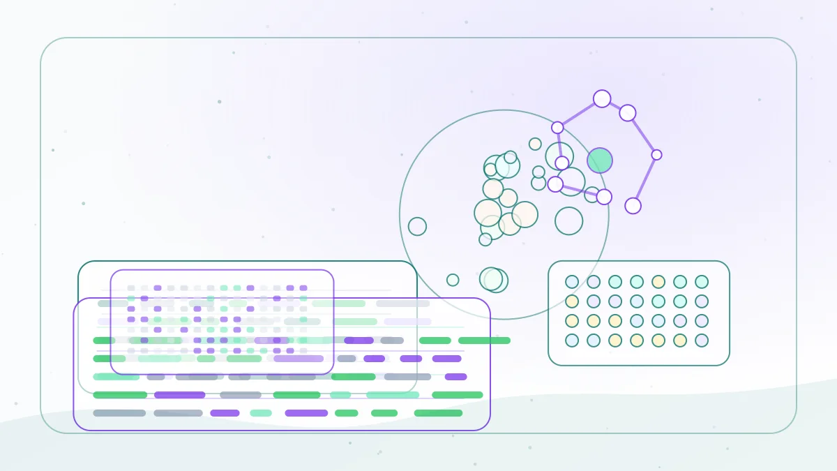 Biotech AI intelligence illustration
