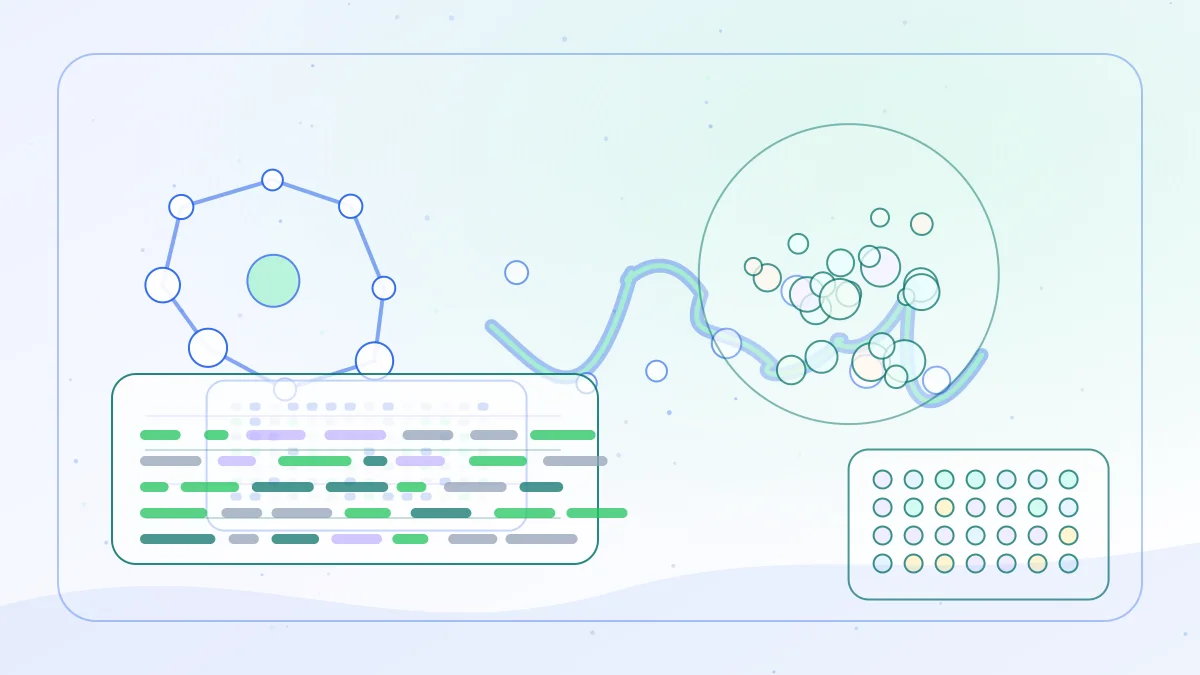 Biotech AI news illustration