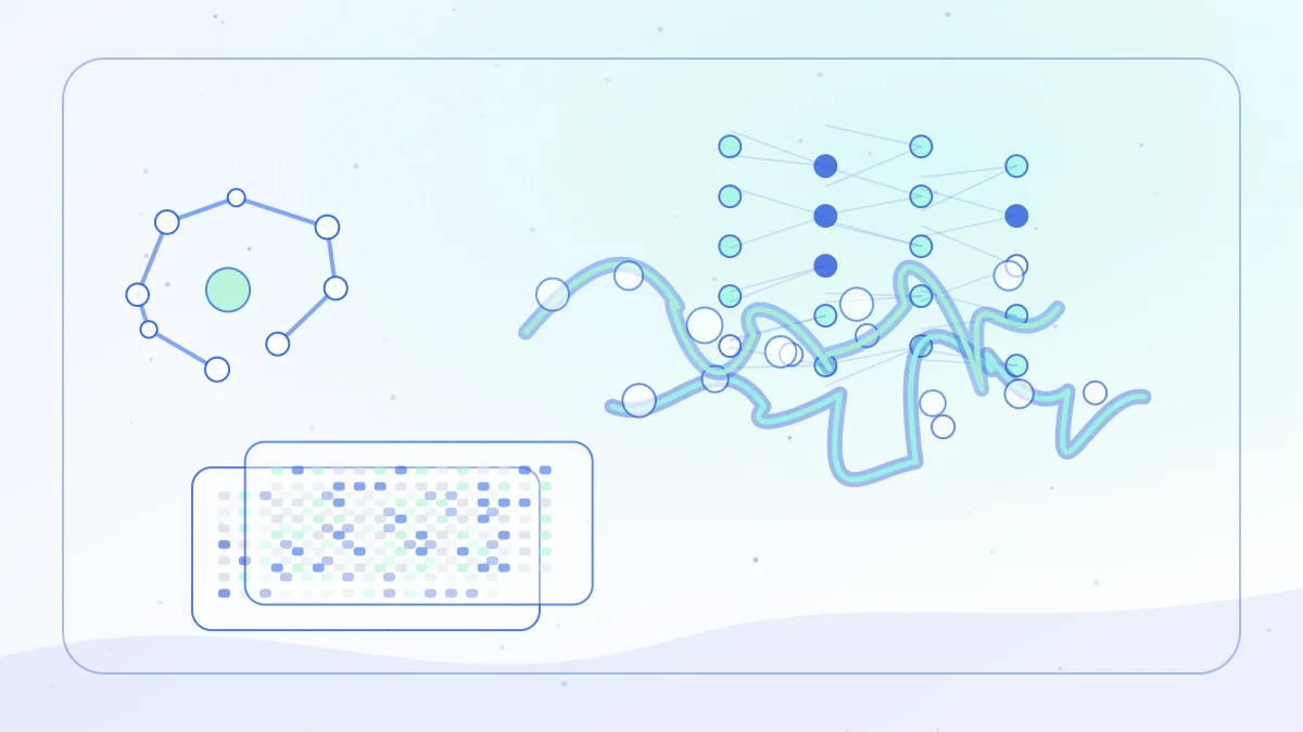 Biotech AI news illustration