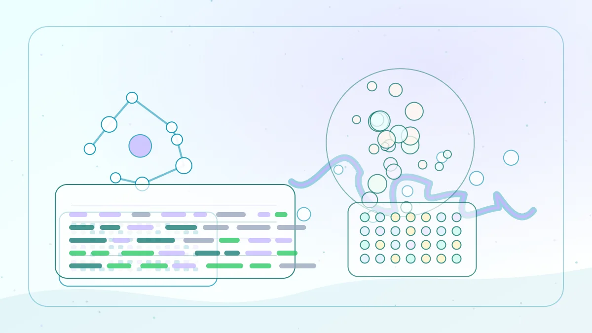 Biomedical AI research and validation illustration