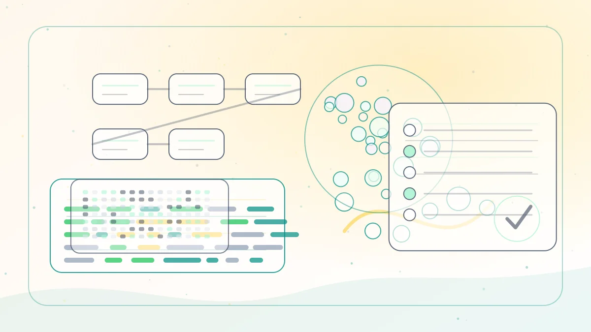 Biomedical AI research and validation illustration