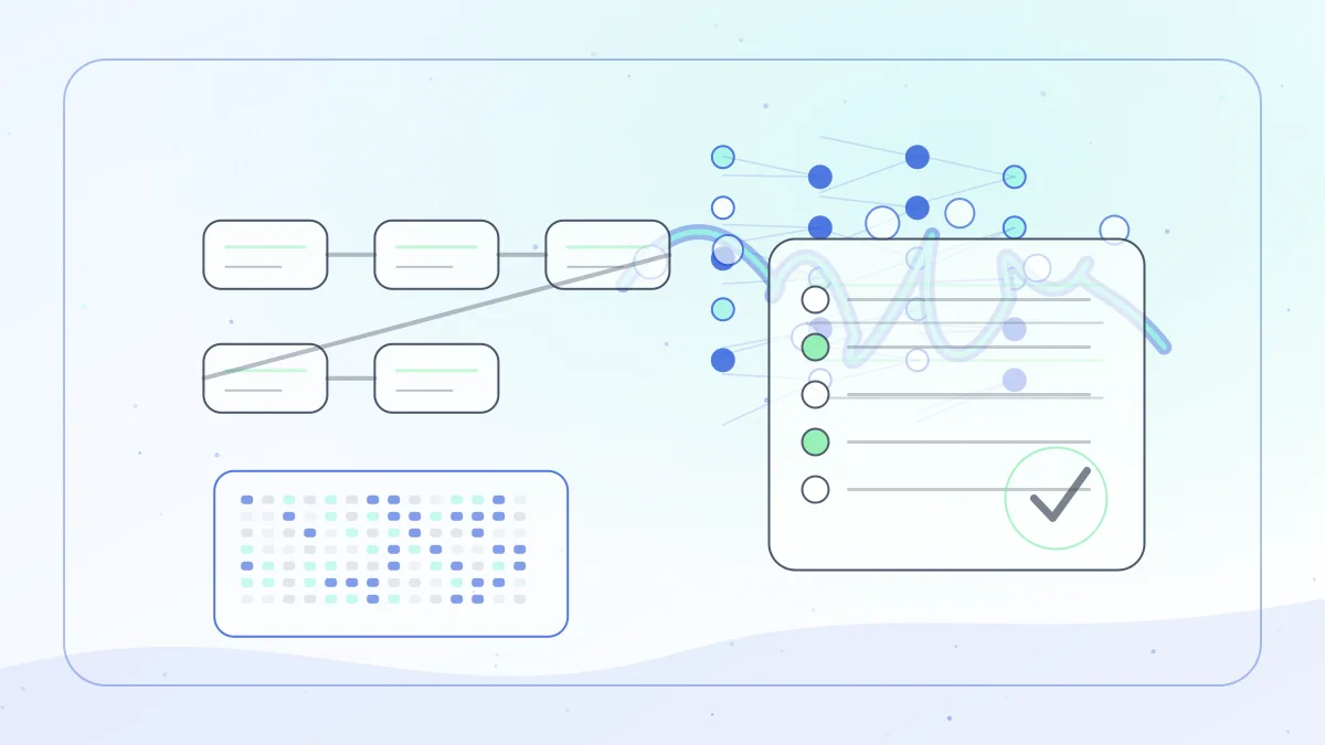 Biomedical AI research and validation illustration